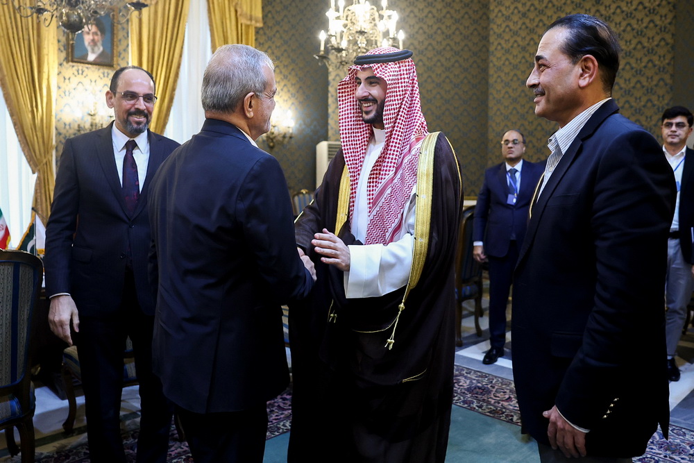 دیدار مقامات ترکیه، پاکستان و عربستان با رییس جمهور