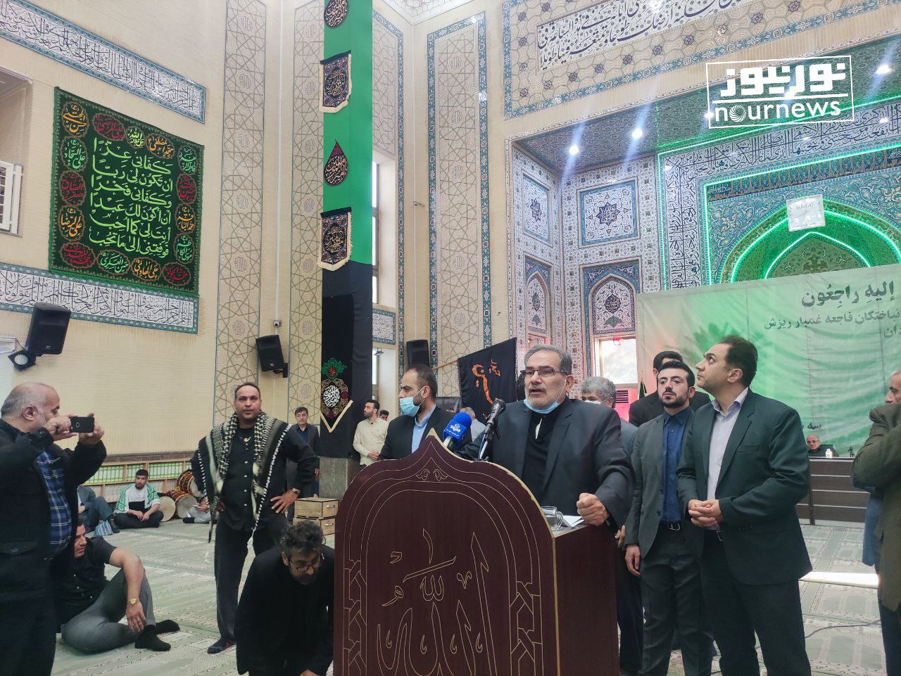 شمخانی+مراسم+سوگواری+آبادان