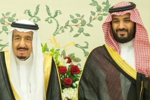 بن+سلمان+و+پدرش