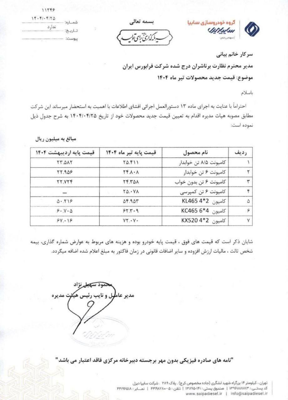 سایپا+دیزل