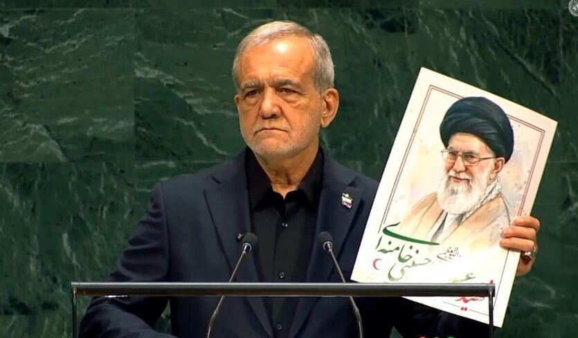 پزشکیان در صحن سازمان ملل: برای دفاع از خود، از جنگ نمی‌ترسیم و برای صلح، از مذاکره نمی‌گریزیم