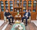 غریب آبادی یتحدث عن مباحثاته مع سفراء الهند والیابان وإسبانیا

