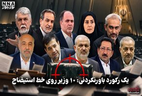 سیاست نامه | یک رکورد باورنکردنی :۱۰ وزیر روی خط استیضاح