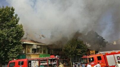 آتش سوزی مرگبار در خیابان قدس تهران؛ ۴ نفر قربانی شدند