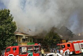 آتش سوزی مرگبار در خیابان قدس تهران؛ ۴ نفر قربانی شدند
