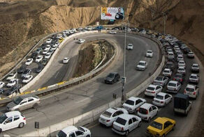 بازگشایی جاده چالوس بصورت دو طرفه