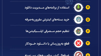 نوراینفو | 8 ترفند برای کاهش هزینه اینترنت