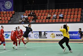 Iran wins Kazakhstan at Asian Women’s Junior Handball C'hip