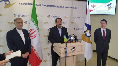 نقشه راه همکاری‌های ایران و اتحادیه اوراسیا در مسکو امضا شد