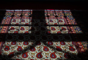 Historic Qajar-era Persian carpet unveiled in Tehran