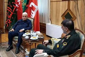 دیدار فرمانده حشد الشعبی عراق با سردار رادان