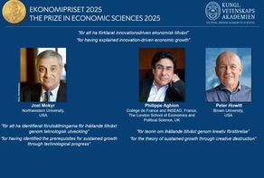 פרס נובל לכלכלה לשנת 2025 הוכרז.
