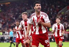 Taremi scores as Olympiacos beats AEK in Super League Derby