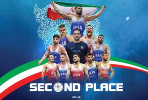 Iran finishes runner-up in U23 Wrestling World Championships