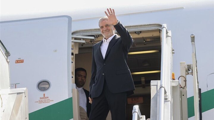 Pezeshkian in Kordestan for project inauguration