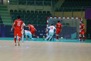 Iran, Afghanistan futsal teams draw in ISG in Saudi Arabia