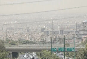 هوای تهران در مرز آلودگی