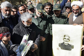پیکر سردار شهید 