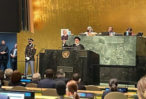 السيد رئيسي من منبر الأمم المتحدة: نتابع ادانة ترامب على جرائمه عبر محكمة عادلة