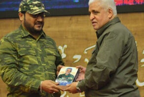 الحشد الشعبي يزيح الستار عن كتاب 