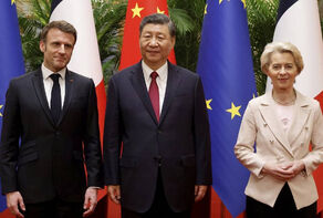 What were Macron and Von der leyen looking for in Beijing?