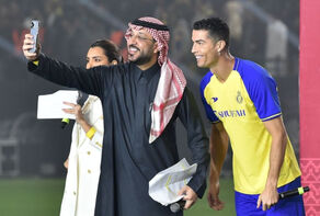 An Arabic selfie with football- Part one