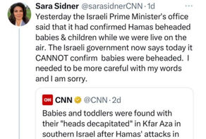 CNN reporter: I should have been more careful, I'm sorry!
