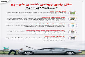 علل رایج روشن نشدن خودرو در روزهای سرد