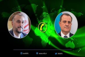 امیرعبداللهیان در گفت‌وگو با وزیر خارجه آذربایجان بر تقویت صلح و همگرایی منطقه‌ای تاکید کرد