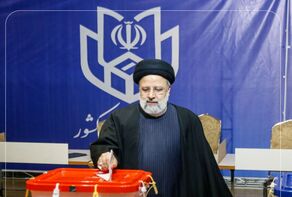 President casts his vote