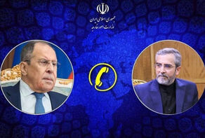 گفت‌وگوی تلفنی سرپرست وزارت خارجه با لاوروف