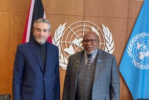 Iran acting FM meets with UN General Assembly pres. in New York, discusses Gaza