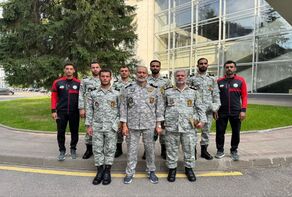 Команда вооруженных сил Ирана завоевала второе место на соревнованиях по пятиборью в России
