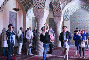Tourist arrivals surged nearly 51% in Iranian calendar year