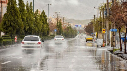 پیش‌بینی بارش باران در 11 استان