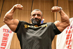 هادی چوپان نایب قهرمان مستر المپیا شد