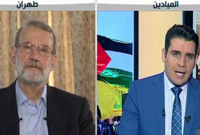لاریجانی به المیادین: حامل پیام رهبری به بشار اسد و نبیه بری بودم