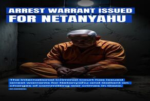 Arrest warrant issued for Netanyahu