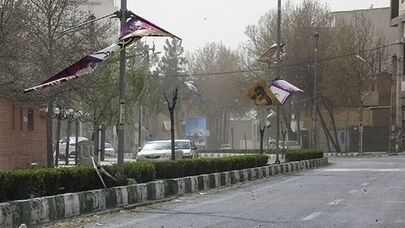 هشدار هواشناسی : باد شدید و گرد و خاک در راه تهران