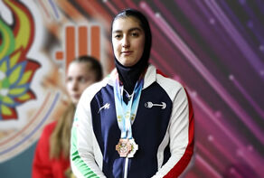 Iran’s Alma Hosseini shines with two medals at world youth weightlifting championships
