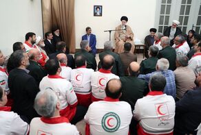 Leader describes relief workers as symbols of humanitarianism