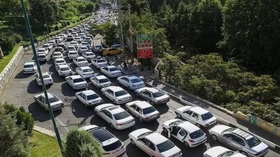 ترافیک سنگین در مسیرهای شمالی؛ تردد یک‌طرفه در آزادراه تهران–شمال و کندوان+فیلم