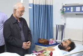 عیادت وزیر کشور از مجروحان پلیس در جنگ 12 روزه+ فیلم