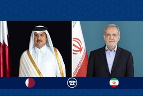 بزشكيان لأمير قطر: الشعب الإيراني سيصمد حتى النهاية ويدافع عن حقوقه المشروعة