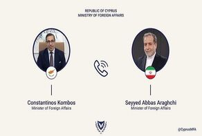 Iran, Cyprus FMs hold a telephone call to discuss ties