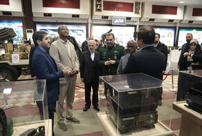 Ethiopian delegation visits Iran defense achievements fair