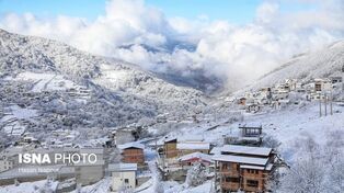 图说美丽的伊朗——伊朗北部萨瓦德苦皑皑的雪山