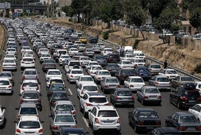 ترافیک سنگین در آزادراه های البرز