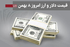 قیمت دلار و سایر ارزها امروز چهارشنبه 8 بهمن 1404+ جدول