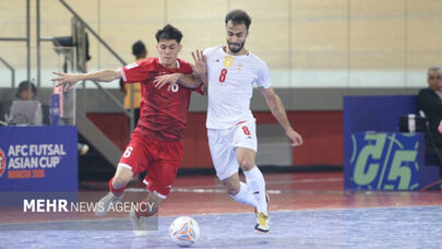 Iran beat Afghanistan in 2026 AFC Futsal Asian Cup